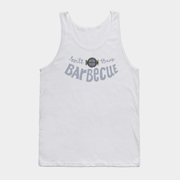 South Bay Barbecue Grey Tank Top by herry.le